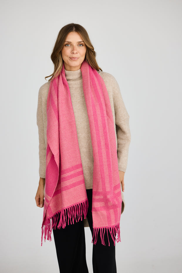 Holiday Collective - Cally Scarf - Pink