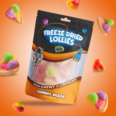 Freeze Dried Lollies - Gummy Pizza