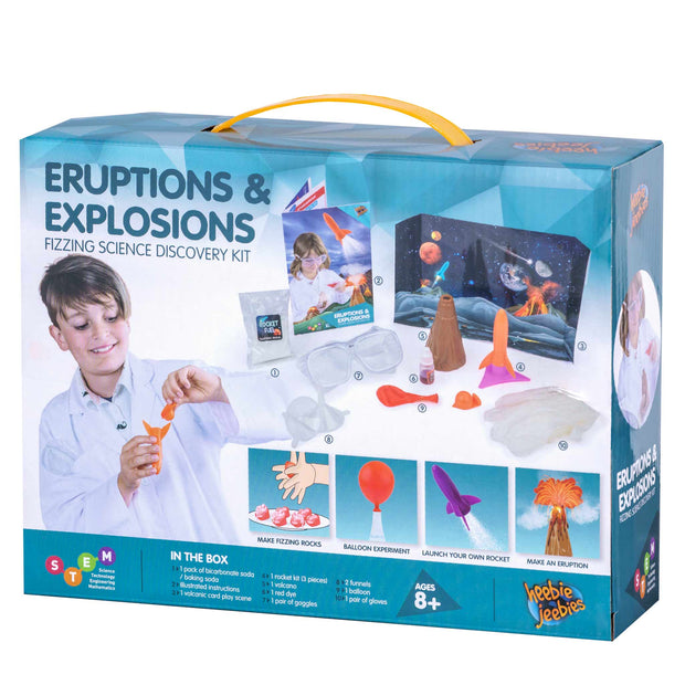 Heebie Jeebies - Eruptions and Explosions Experiment Kit
