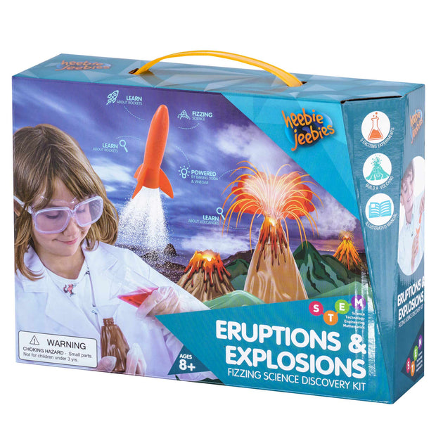 Heebie Jeebies - Eruptions and Explosions Experiment Kit