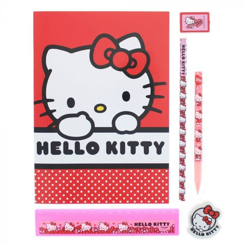 Sanrio - Hello Kitty and Friends - Hearts & Bows Stationery Set