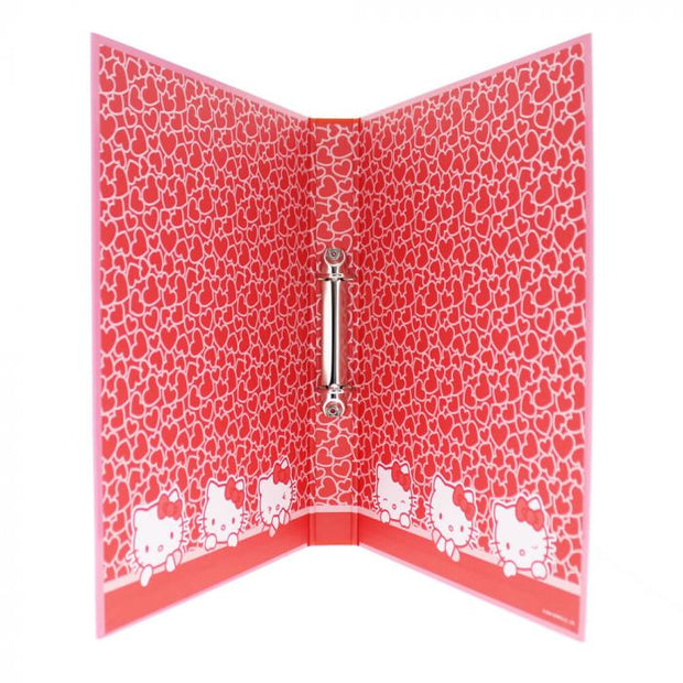 Hello Kitty - Hearts Bows & Rings Binder