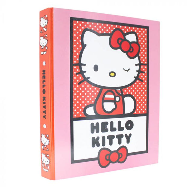 Hello Kitty - Hearts Bows & Rings Binder