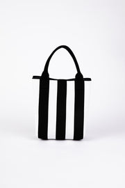 Holiday Collective - Rundle Tote - White & Black