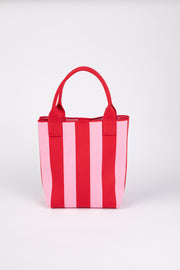 Holiday Collective - Rundle Tote - Red & Pink