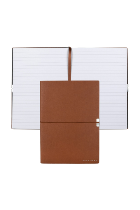 Hugo Boss Notebook - Rust Elegance