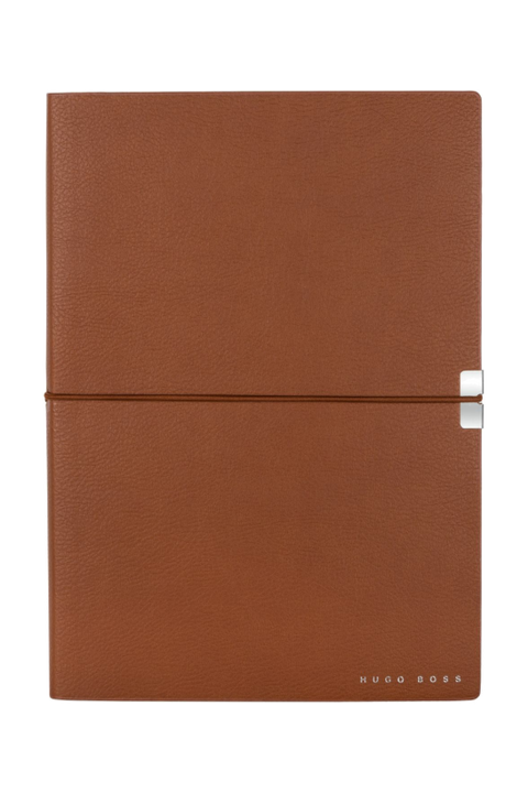 Hugo Boss Notebook - Rust Elegance