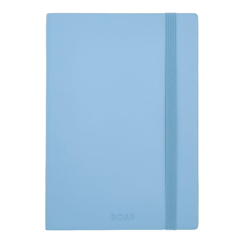 Hugo Boss - Notebook A5 Lined Pastel Classic Light Blue