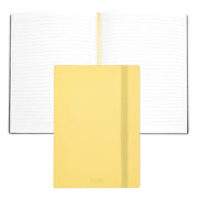 Hugo Boss - Notebook A5 Lined Pastel Classic Light Yellow