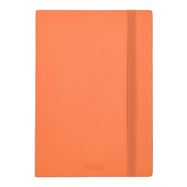 Hugo Boss - Notebook A5 Lined Pastel Classic Light Orange