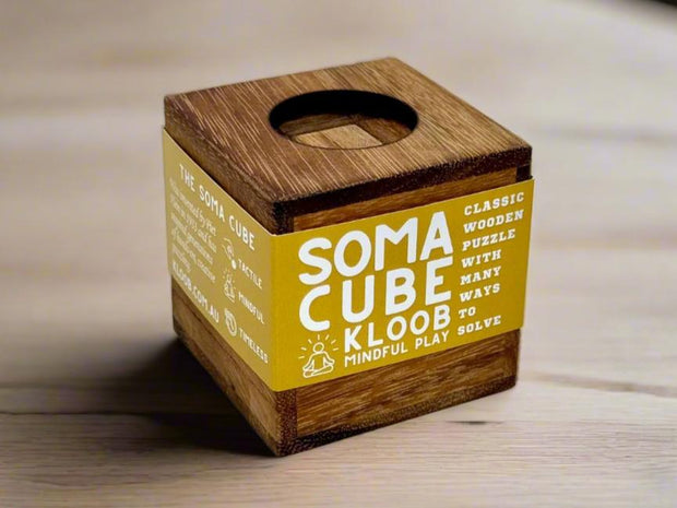 Kloob - Wooden Puzzle - Soma Cube Large