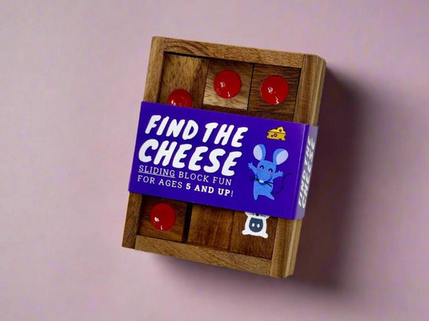 Kloob - Wooden Puzzle Find  The Cheese