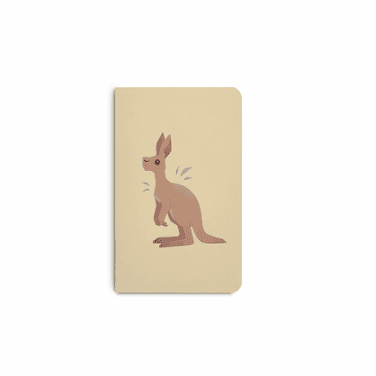 Kenny Kangaroo - Bush Buddies Lined Notebook, A6