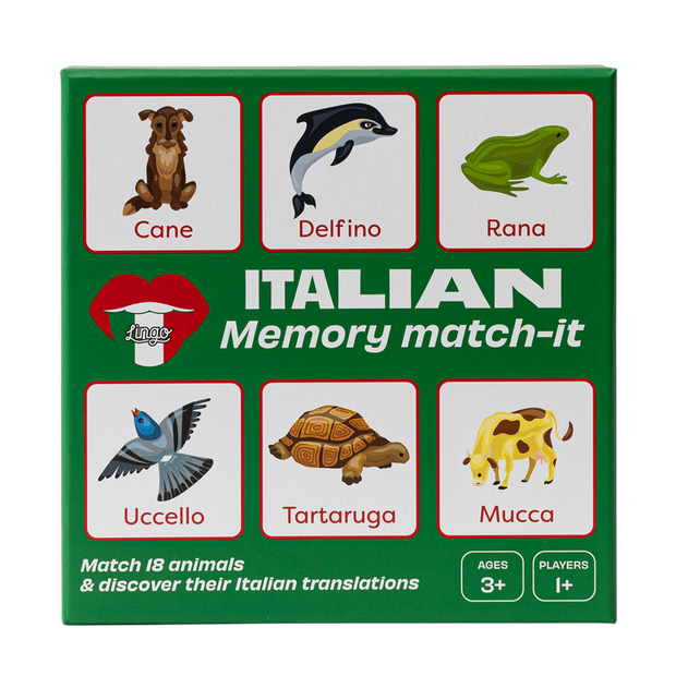 Italian Memory Match-It