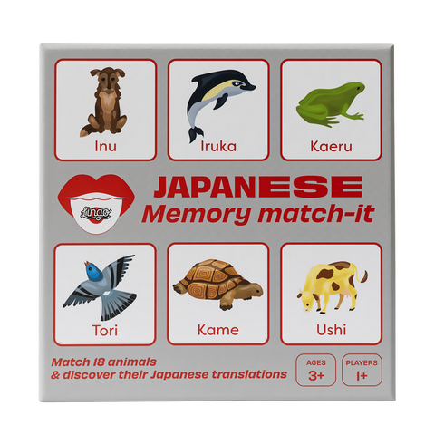 Japanese Memory Match-It