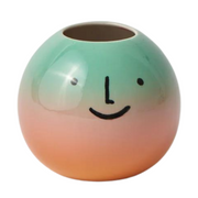 Jones & Co. - Smiley Vase - Peach