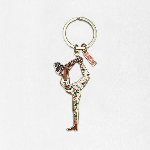 Yoga Keychain