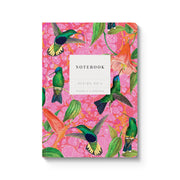 Marble Hummingbirds Paperback Notebook