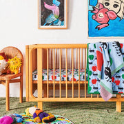 Kip & Co - Ants Pants Organic Cotton Quilted Cot Bedspread