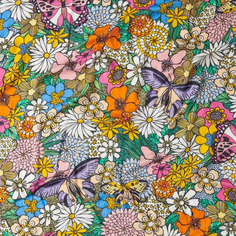 Kip&Co - Bliss Floral Bamboo Swaddle