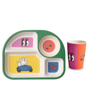 Kip&Co x Miffy - Miffy's Adventures Bento Tray & Cup Set