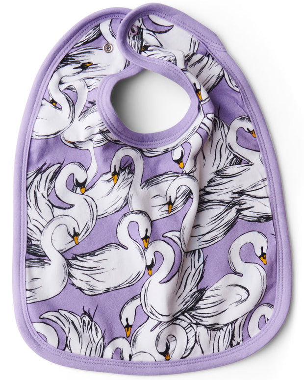 Kip&Co - Swan Lake Organic Cotton Bib