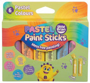 Little Brian - Pastel Paint Sticks (6 Pieces)