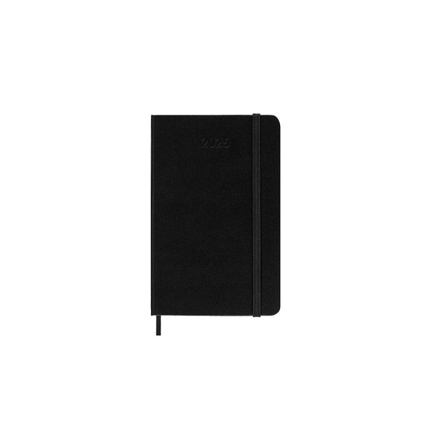 Moleskine - 2025 - 12 Month Daily Hard Cover Diary - Pocket - Black