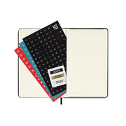 Moleskine - 2025 - 12 Month Daily Hard Cover Diary - Pocket - Black