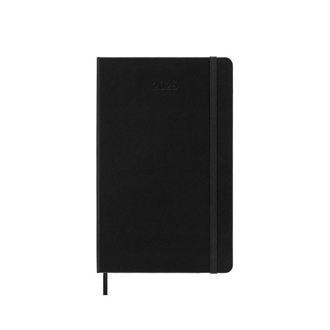 Moleskine - 2025 - 12 Month Daily Hard Cover Diary - Large - Black