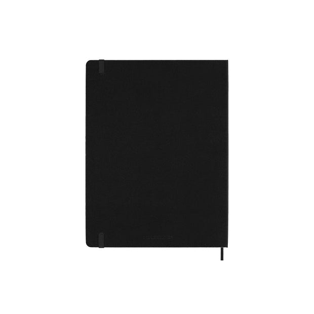 Moleskine - 2025 - 12 Month Weekly Hard Cover Diary - Extra Large - Black