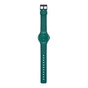 Casio - Analogue Water Resistant Green Resin Band - MQ24B-3B