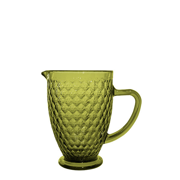 Casa Domani - Caterina Glass Jug 1.3L Green Gift Boxed