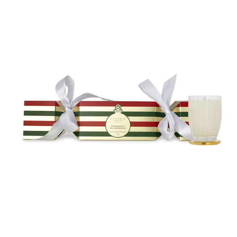 Peppermint Grove - Champagne & Red Raspberries Small Candle Bon-Bon