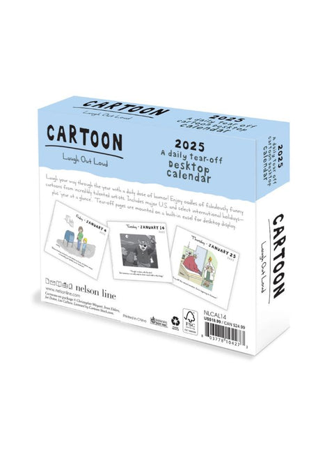 New Yorker - Cartoon 13" x 18" Tear Off 2025 Desk Calendar