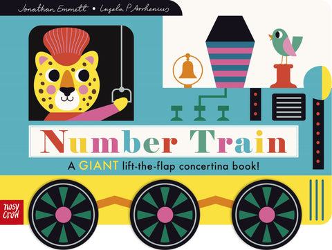 Number Train By Jonathan Emmett & Ingela P Arrhenius