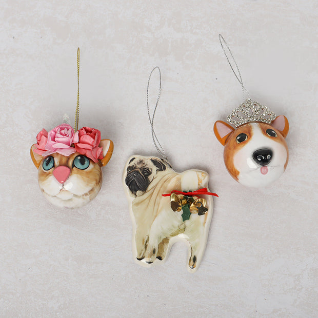 La La Land - 3D Bauble Naughty Pug