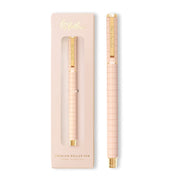 Fox & Fallow - Blush Grid Rollerball Pen