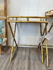 Gold Bamboo Table - Small