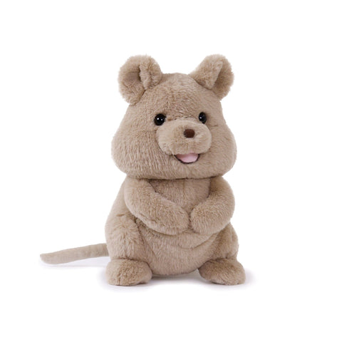 O.B Designs - Quoksworth Quokka (Vegan Angora) Soft Toy 11.5"/ 29 cm