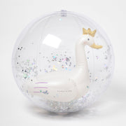 Sunnylife x ODC - 3D Inflatable Beach Ball Princess Swan Multi