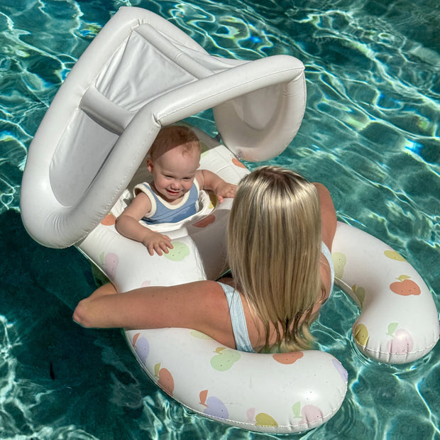 Sunnylife x ODC - Float Together Baby Seat Apple Sorbet Multi