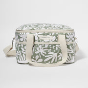 Sunnylife - Canvas Cooler Bag The Vacay Olive