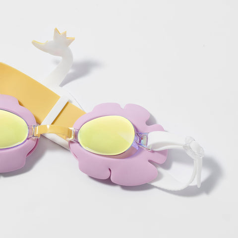 Sunnylife x ODC - Kids Swim Goggles Princess Swan Multi