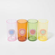 Sunnylife - Poolside Tall Tumbler Rio Sun Multi Set of 4