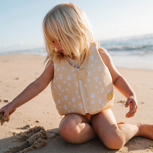 Sunnylife x ODC - Kids Swim Vest 1-2 Princess Swan Buttercup