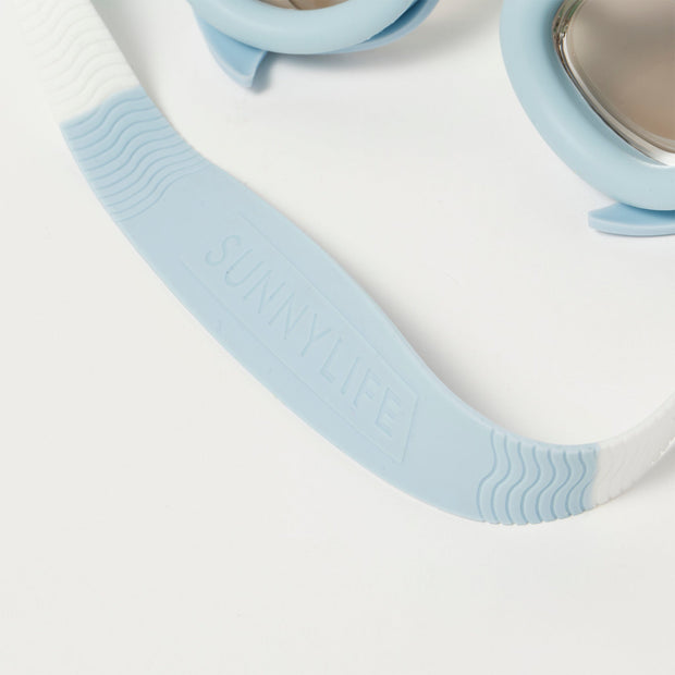 Sunnylife - Mini Swim Goggles Salty the Shark Aqua