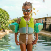 Sunnylife - Mini Swim Goggles Salty the Shark Aqua