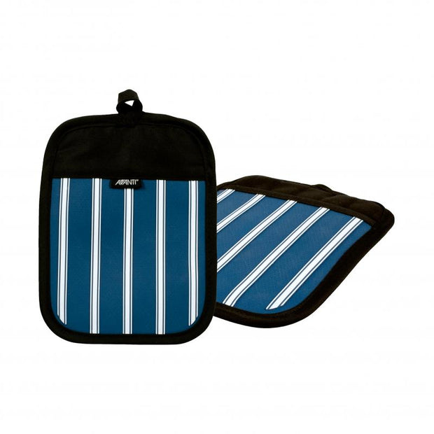 Avanti - Pot Holder Set of 2 - Butcher Stripe