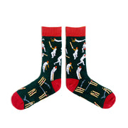 Spencer Flynn - Cricket - "Knocked For Sox" - Men’s Crew Socks